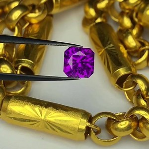17K views · 4.5K reactions | 2 ct. Purple Garnet Precision cut. | I Love Jewelry | Facebook