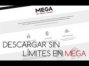 Cómo descargar sin límites en MEGA