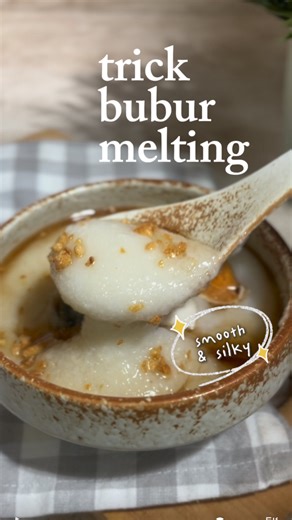 Maria Nesia on Instagram: "The best texture ever for congee!! FIX. ✅ tekstur konsisten ✅ Smooth & melting ✅ Masih sama tekstur nya setelah reheat Cobain deh masak juga pakai Phantom Series Chef Bot @oxoneonline , dengan bahan ini BAHAN : • 75 gr beras jepang • 45 gr pandan wangi • 30 gr beras ketan • 2 bawang putih • 1 ruas jahe • air kaldu • seasoning Fungsi Manual Cooking 120 derajat, 60 menit. Chop 30 detik. Selamat mencoba! #resepbubur #buburhomemade #homemadeporridge #buburayam #reseprumaha