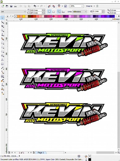 Desain logo sticker racing custom Mulai 25K DM kalau mau 🔥 #logoracing #stikermotor #desainracing #customlogo #anakmotor