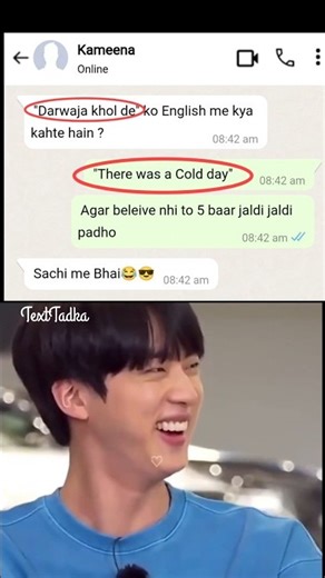 Meri English Kamaal Ki Hai😂😎#bts #btsarmy #btsshorts #comedymemes #teakook #kpop#kpopmemes#btsfunny