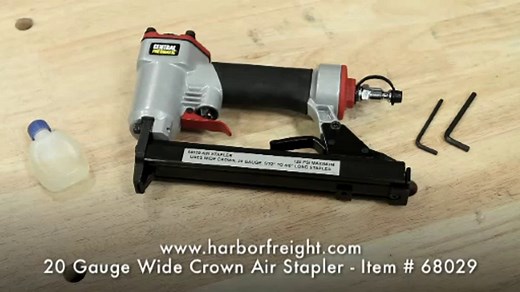 68029 - 20 Gauge Wide Crown Stapler