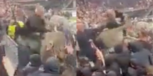 West Ham fan breaks since after single-handedly holding off Dutch hooligans