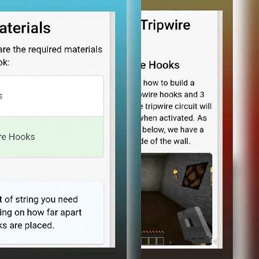 How to Use a Tripwire Hook in Minecraft ?? For Basic Learners