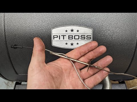 Pitboss Pro Series RTD Temp Probe Replacement ErH overheat error FIX
