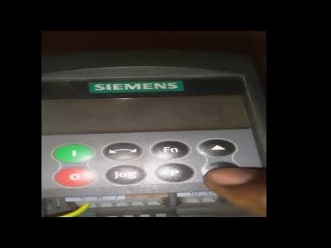 Siemens Micromaster 420 Quick Commissioning