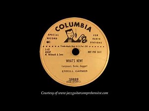 Erroll Garner (1952) [WHAT'S NEW?]