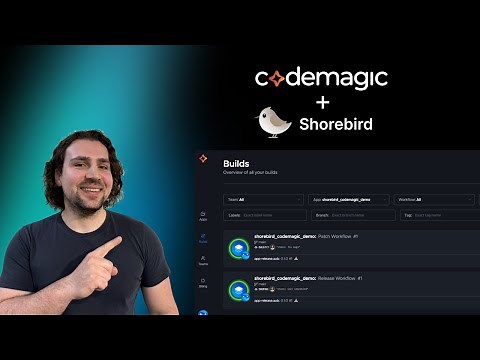 Shorebird & Codemagic Demo | Add Code Push to your Flutter app in 10 mins