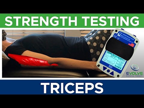 Triceps | Strength Testing with a Hand Held Dynamometer