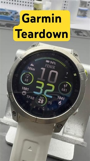 #shorts How to open a Garmin watch? Teardown smart watch Garmin (fenix, epix)
