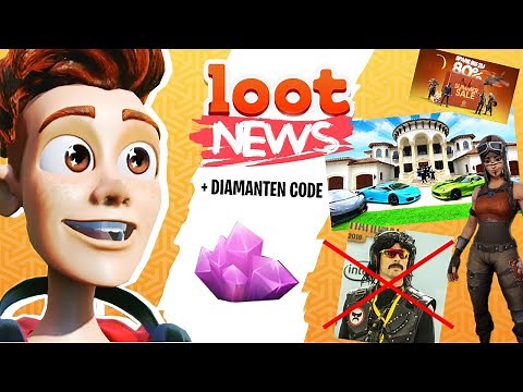 LootNews #4 - Dr. Disrespect weiter gebannt, Krasse GTA Aktion, kostenlose Diamanten...