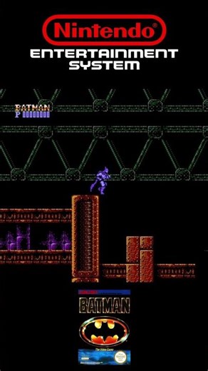 Straight out of Gotham, NES-style 🦇🕹️Batman: The Video Game on the NES