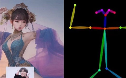 【ai绘画教程02】整合包 精准控制动作插件3D OpenPose编辑器插件(Posex) 摆动作控制ControlNet安装+使用教程-张芩潇