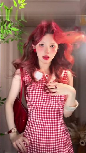 How to Wear a Red Gingham Dress