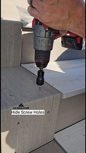 167K views · 439 reactions | Hide the screw heads with PRO PLUG System by Starborn Industries #decks #PVC #composite #timbertech #azek | Go Build Stuff | Facebook