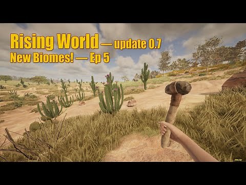 Rising World -- Update 0.7 New Biomes!