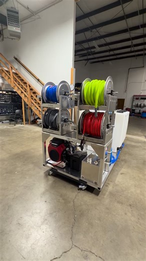 Pressure Washing Van Skid with Tucker Pure Water System | Expert Power Wash