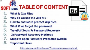 How to recover a forgotten 7z password file