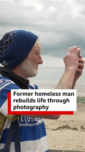 Our heroes of 2025 - Kev was homeless for five years before he discovered photography. Read more: https://bbc.in/4pdoNPL | BBC East Yorkshire