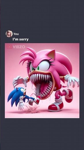 Shin Amy ate Sonic #meme #sonic