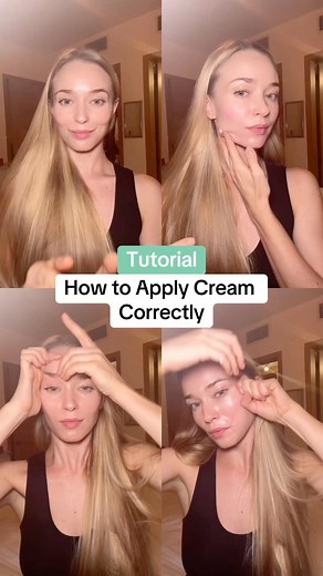 Anastasia | Transform your skincare routine into a sculpting session! ✨ Learn my unique cream application moves for a chiseled jawline, wrinkle-free... | Instagram