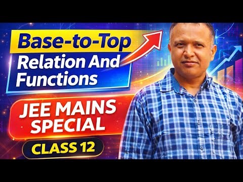 Domain and Range of the Functions : Zero to Hero Level 🚀 Class 12 Maths. JEE Mains special. Vol:01