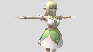【Anime Character】Fairy (V2/Unity 3D) - Buy Royalty Free 3D model by 3D動漫風角色屋 / 3D Anime Character Store (@alex94i60)