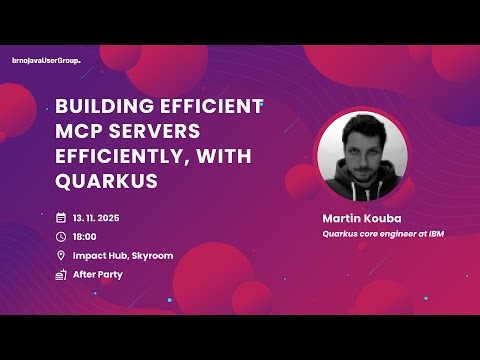 Building efficient MCP servers efficiently, with Quarkus