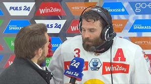 EC Red Bull Salzburg-Stürmer Peter Schneider versicherte nach der Niederlage im Spiel 3 der ICE-Finaleserie gegen den EC KAC, dass sein Team keinen Druck verspürt. ☝️ Spiel 4 steht bereits am Freitag an. Dieses seht ihr ab 19:05 Uhr live auf PULS24NEWS. 🏒 | JOYN Sport