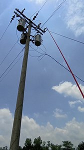 Drop out fuse blast 😮 #electrician #Electricity | Lineman24.com