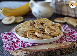 Receita de panquecas de banana fofinhas sem açúcar