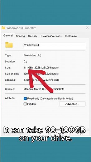 Delete This Folder to Free 100GB in Windows! 💻