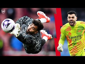 50 Clean Sheets! BEST David Raya Moments For Arsenal | Saves, Sprints, Reactions & More!