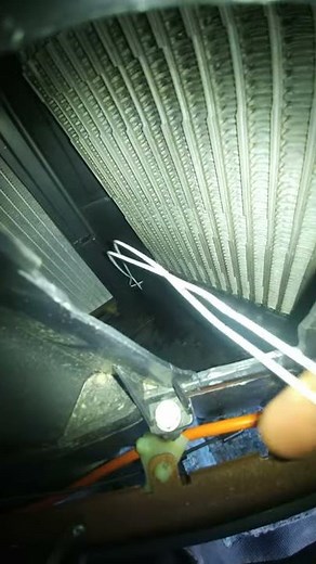 2006 f150 fx4 a.c. drain assembly clogged plug