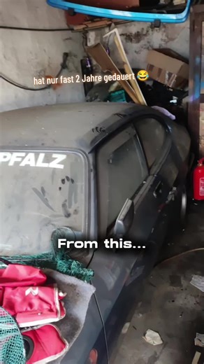 Ford Oldtimer Restoration Journey in CapCut