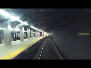 LIRR M3 Front Window Nostrand Ave to Atlantic Term Brooklyn