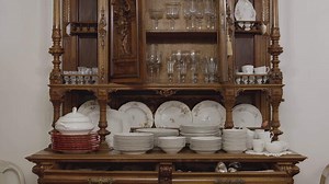 Festive Dishes in the Closet