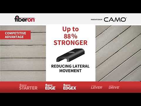 Install Fiberon Decking in half the time with Camo EDGE, EDGEX clips