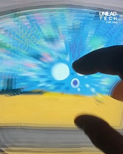 Ogarno creates some mesmerising infinite artwork on an iPad!😎🖌 | UNILAD Tech