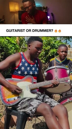 GUITAR VS DRUMMER (Choose One) #viral #reaction #reaction