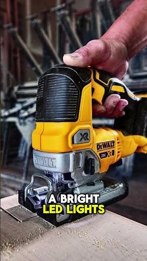 DEWALT 20-Volt MAX XR Jig Saw in Action 🔥 #Shorts