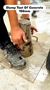 What's type slump is it? #slumptest #slump #concrete | Fakhar Civil Tech