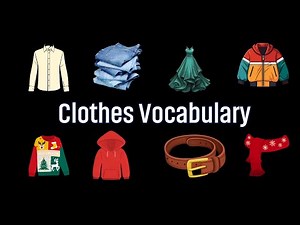 Learn Clothing Names Quickly | Clothes Vocabulary for Kids | Fun and Easy English Lesson Today