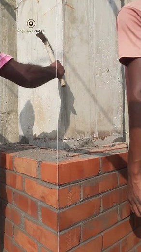 Brick Layout for Decorative Columns Work ।। Part 2