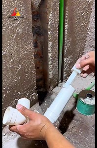 Redesigning the bathroom vanity wall drain for drainage #pvcwork #bathroomdesign #plumberscrack #plumbingproblems #plumbingproblems #plumbingservice | Electric & plumber world