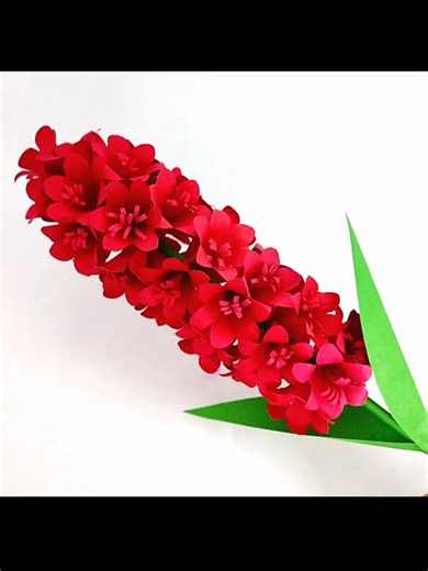 DIY Paper Hyacinth Flower Craft