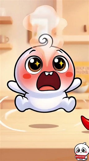 Blob Ate a Spicy Pepper 🌶️🔥 #shorts #animation #blob