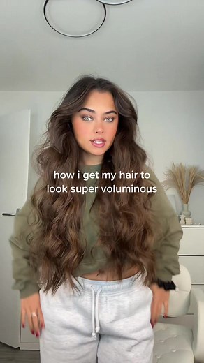 showing you my bouncy hair secretsss #hairtok #voluminoushair #hairhacks