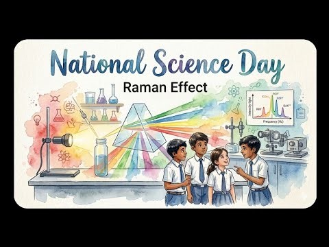 National Science Day Drawing or Poster Making