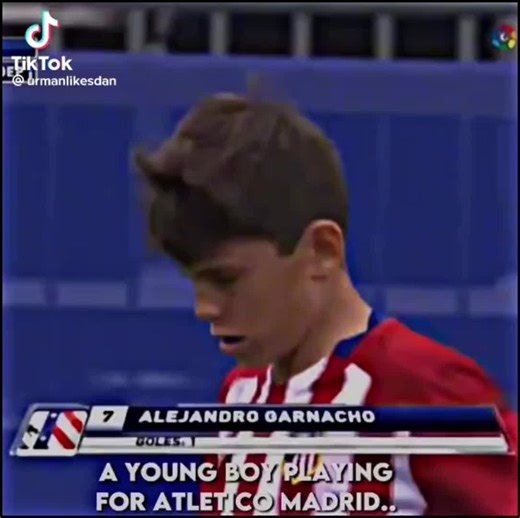 Young Garnacho - Rising Star in Atletico Madrid